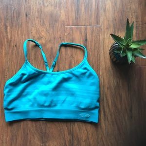 Champion | teal blue sports bra